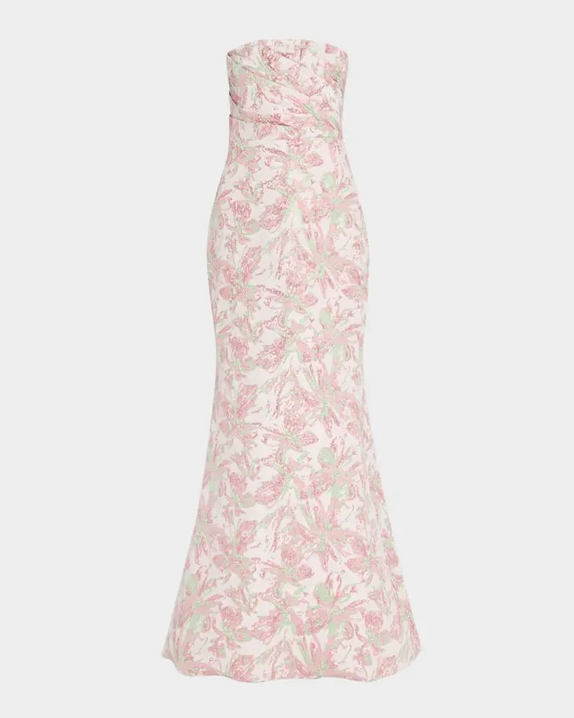 pink chainmail dress ZUMA HEART ACRYLIC CHAINMAIL DRESS IN HOT PINK – AIIZIE main image 0