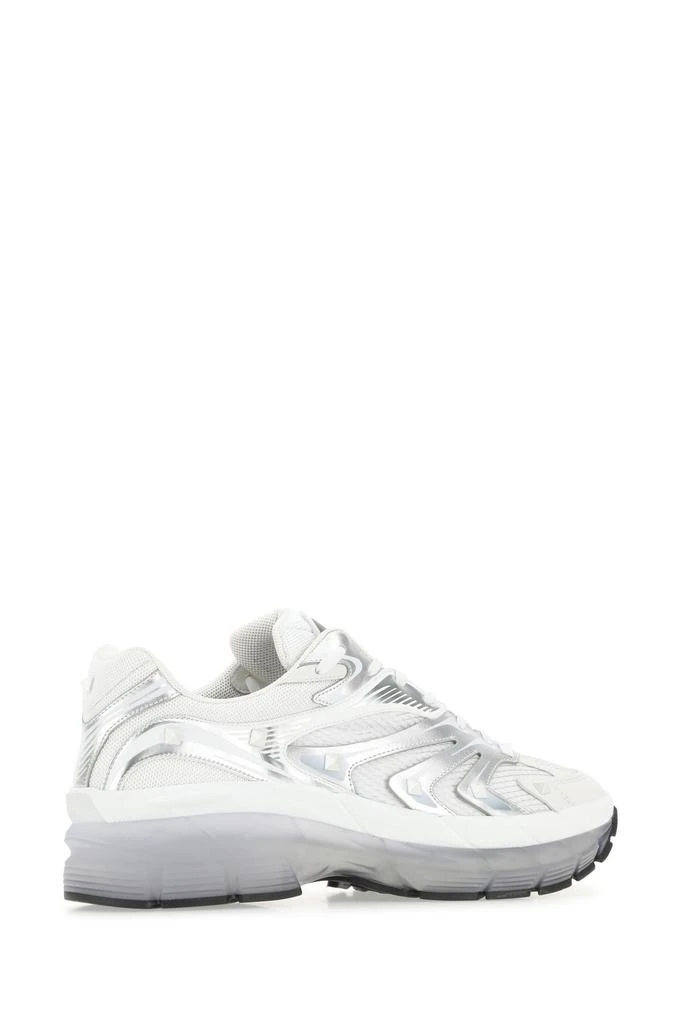 Valentino Two-tone leather and fabric Low-Top MS-2960 sneakers 2
