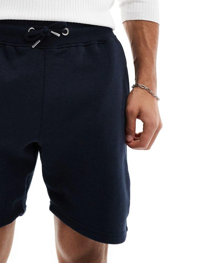 Don't Think Twice DTT jersey shorts in navy 2