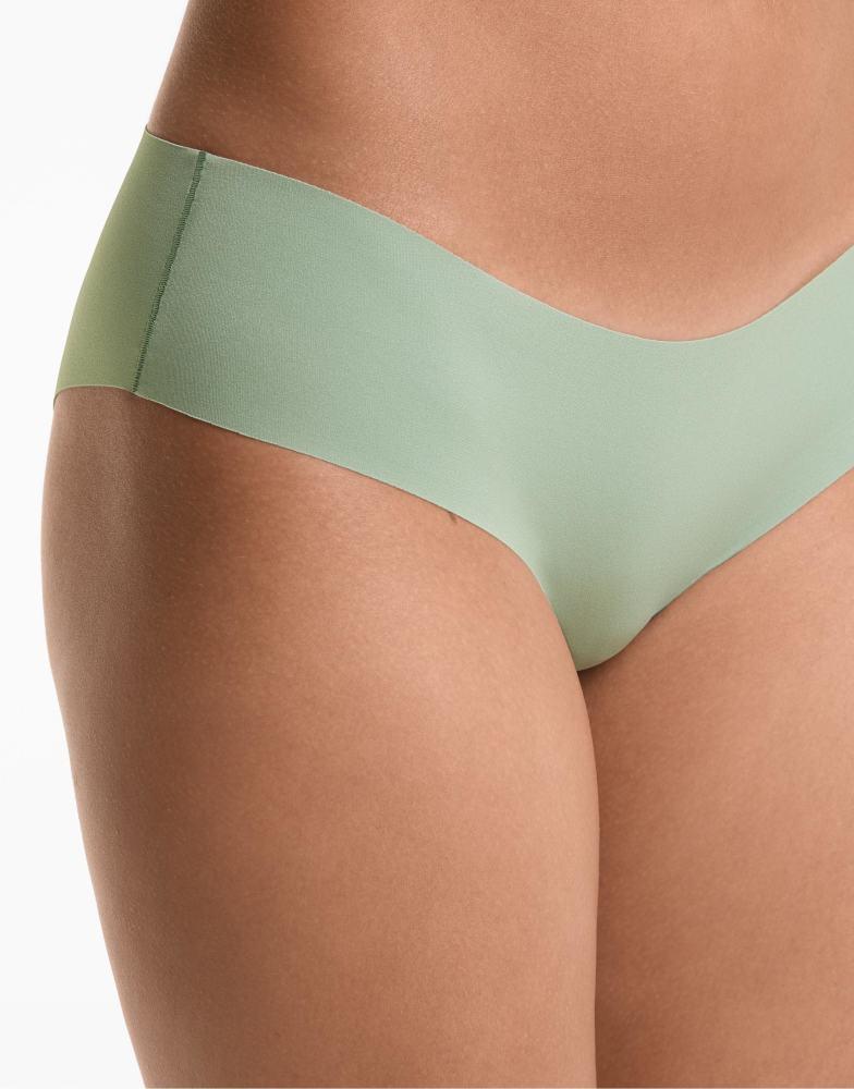 OYSHO OYSHO 5 invisible polyamide blend classic briefs in sand