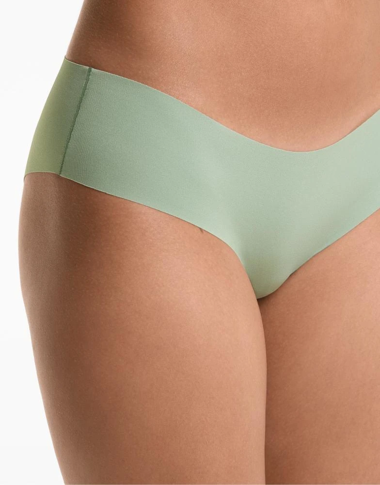 OYSHO OYSHO 5 invisible polyamide blend classic briefs in sand 2