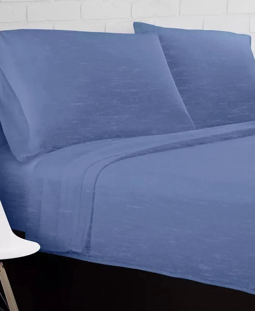 Ella Jayne Soft Heather Jersey Knit 3-Pc. Sheet Set, Twin 2