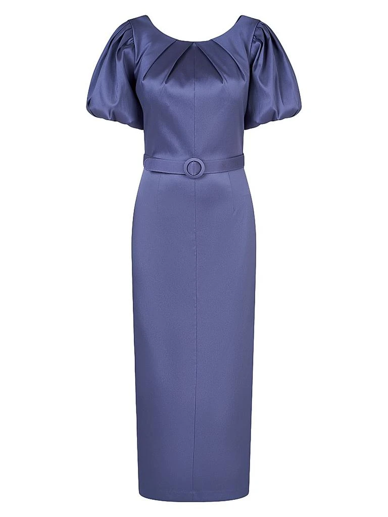 Kay Unger Chiara Satin Cocktail Dress 1