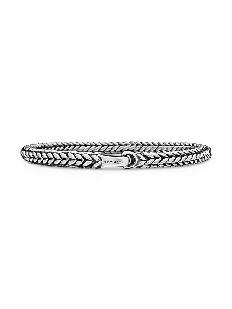 David Yurman Chevron Bead Bracelet in Sterling Silver, 6mm 5
