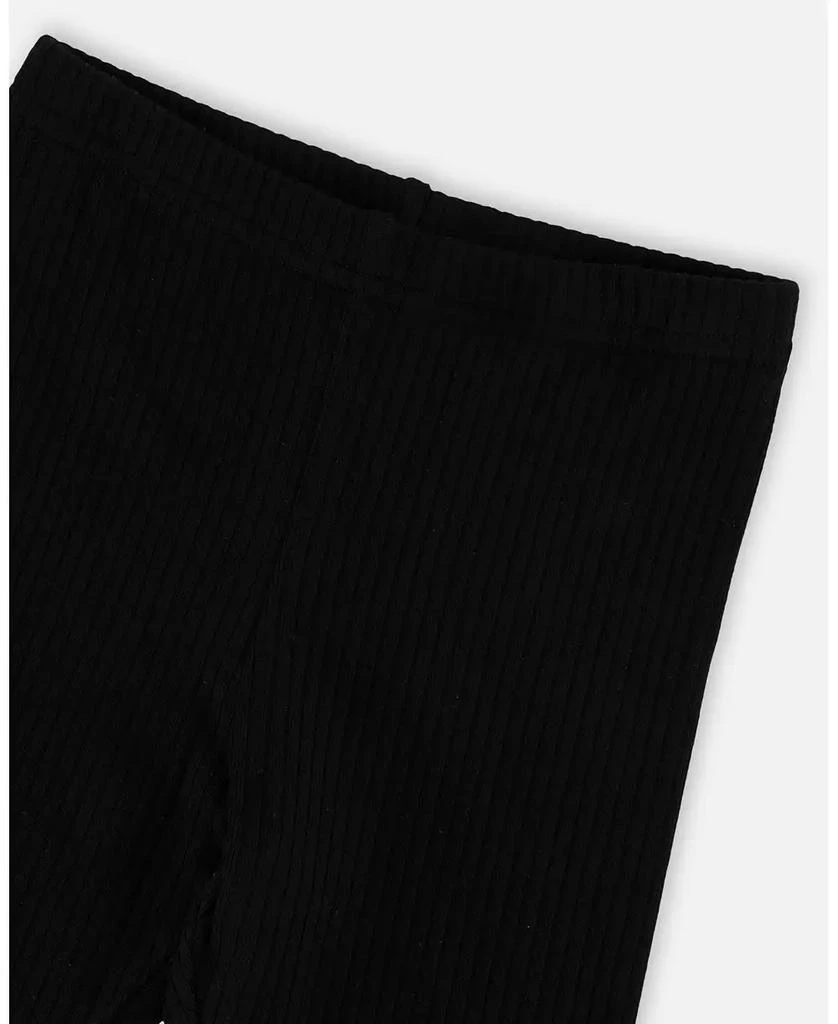 Deux par Deux Baby Girls Rib Biker Leggings 3