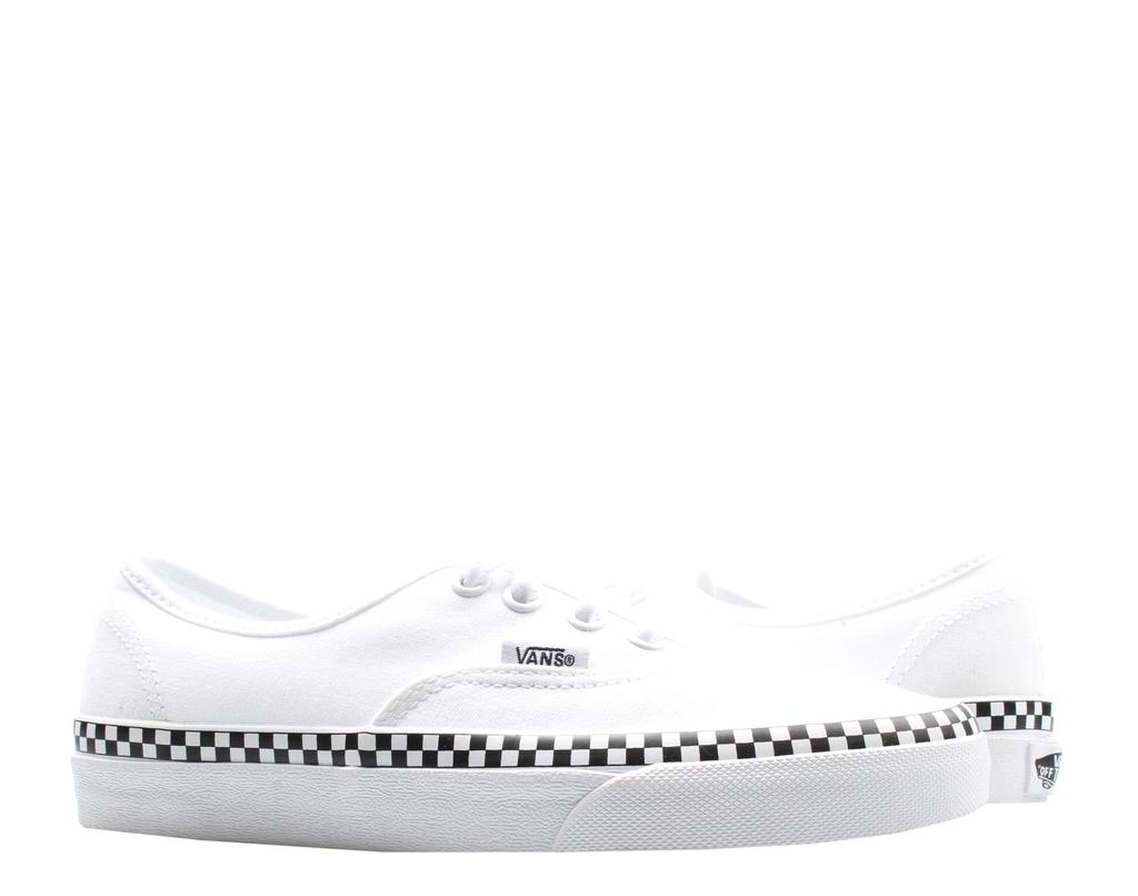 Vans Authentic Check Foxing True White Low Top Sneakers VN0A38EMVJU