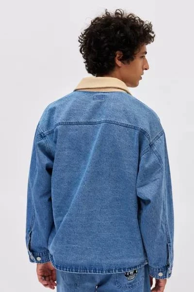 Obey OBEY Idris Corduroy Collar Denim Shirt Jacket 2