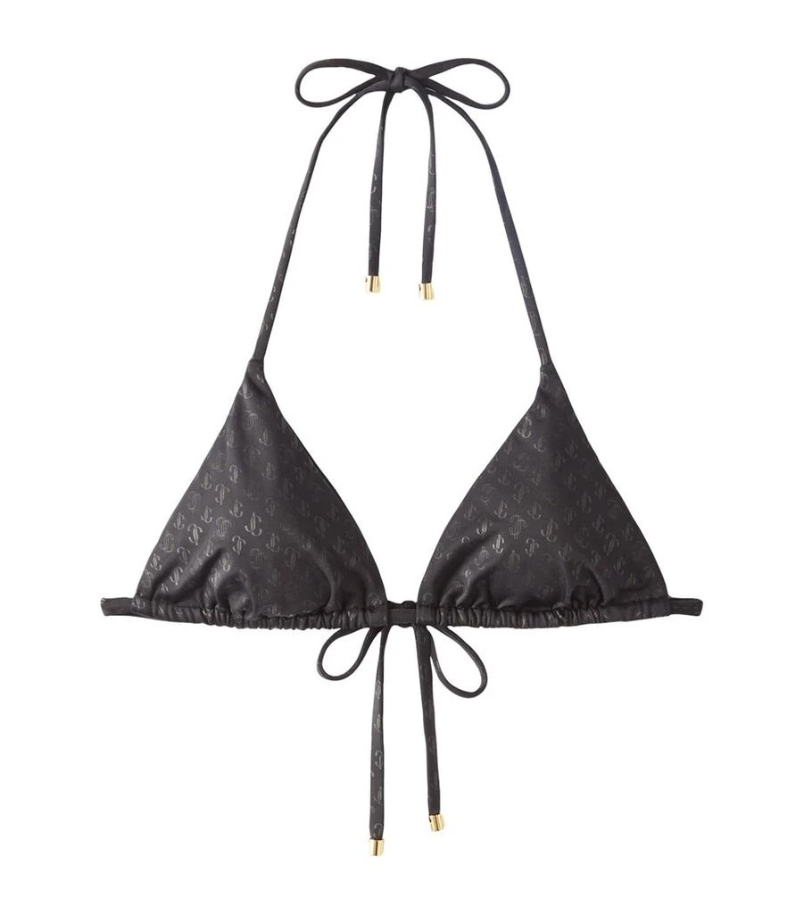 Jimmy Choo Monogram Ariah Bikini Top 1
