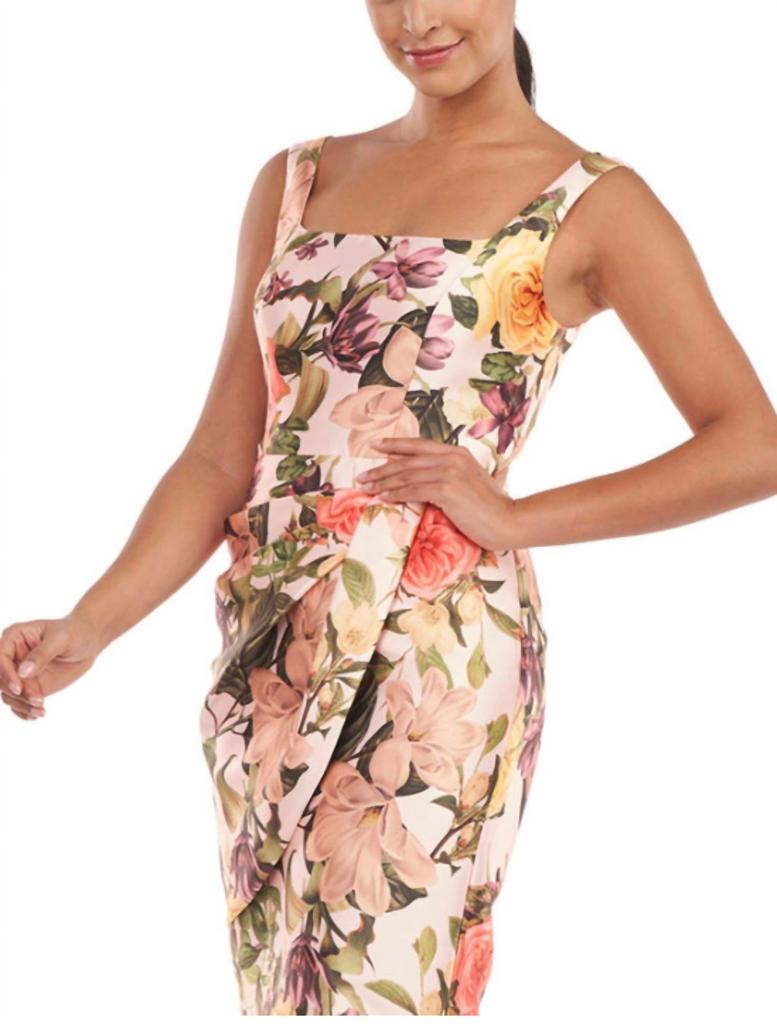 Kay Unger Kay Unger - Floral cocktail dress
