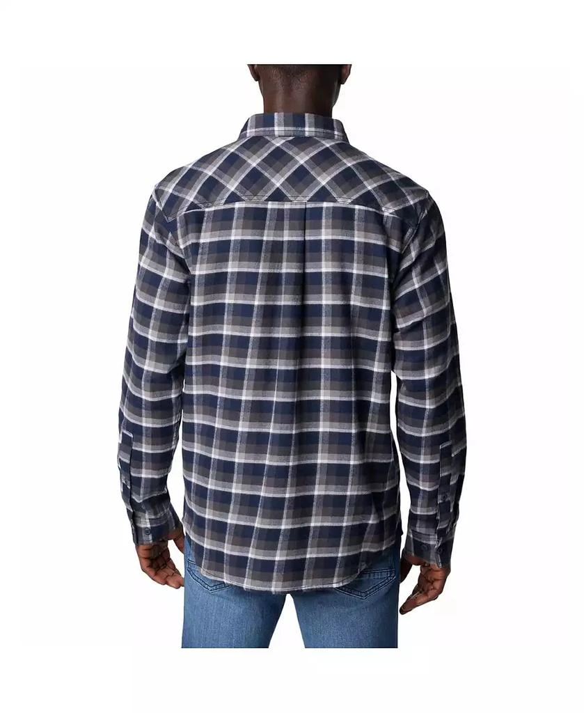 Columbia Men's Navy Dallas Cowboys Flare Gun Flannel Button-Up Shirt 3