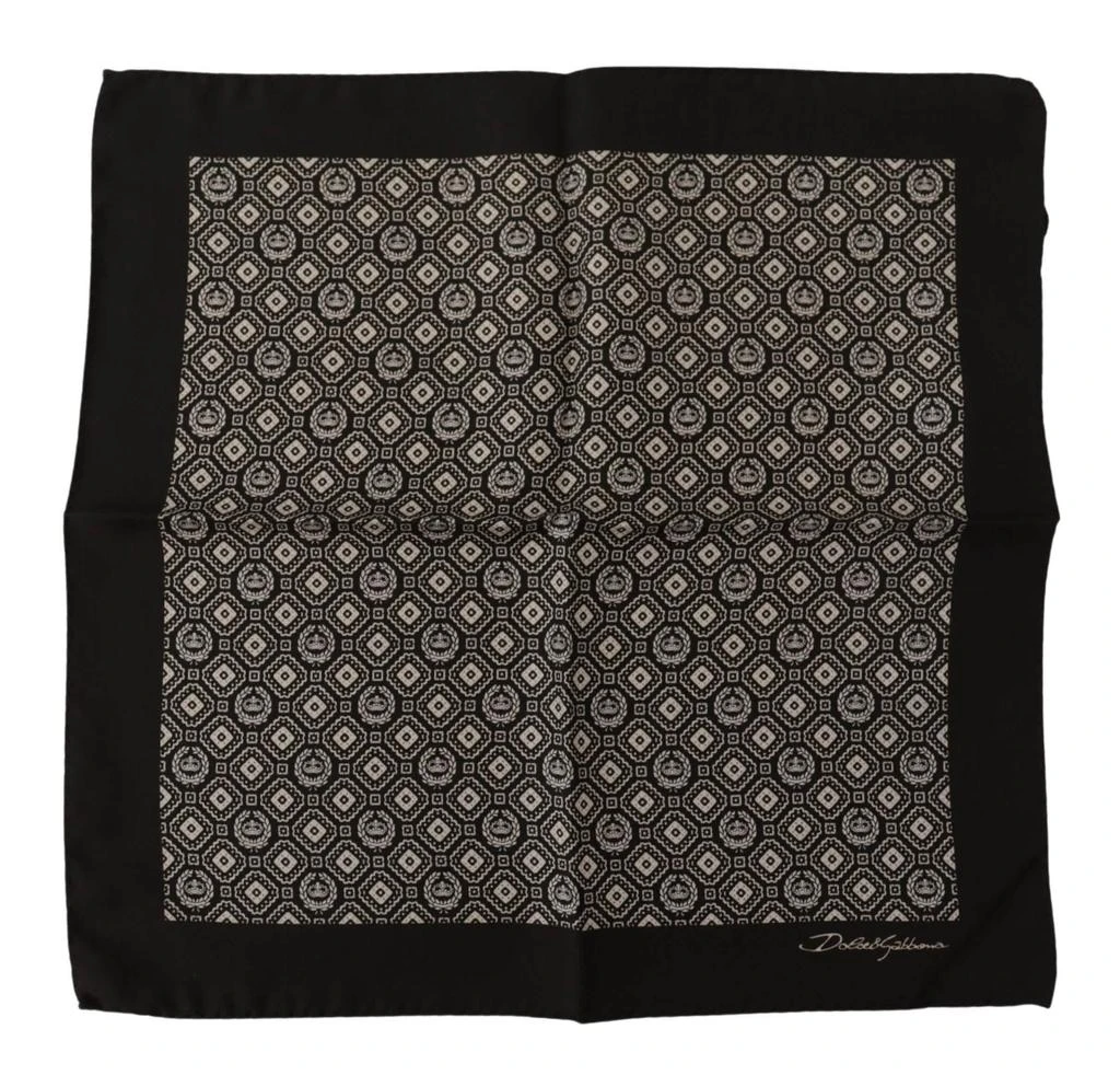 Dolce 
Gabbana DG Logo Square Handkerchief Men
s Scarf