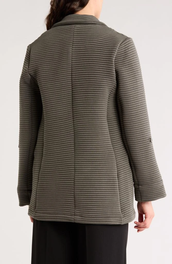 DR2 by Daniel Rainn Stripe Notch Lapel Blazer 2