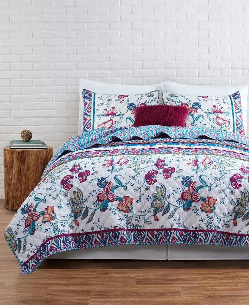 VCNY Home Eiffel Reversible 3-Pc. Quilt Set 3