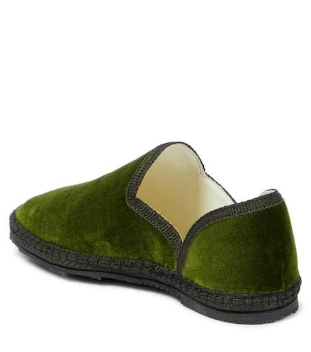 The Row Friulane velvet loafers 3