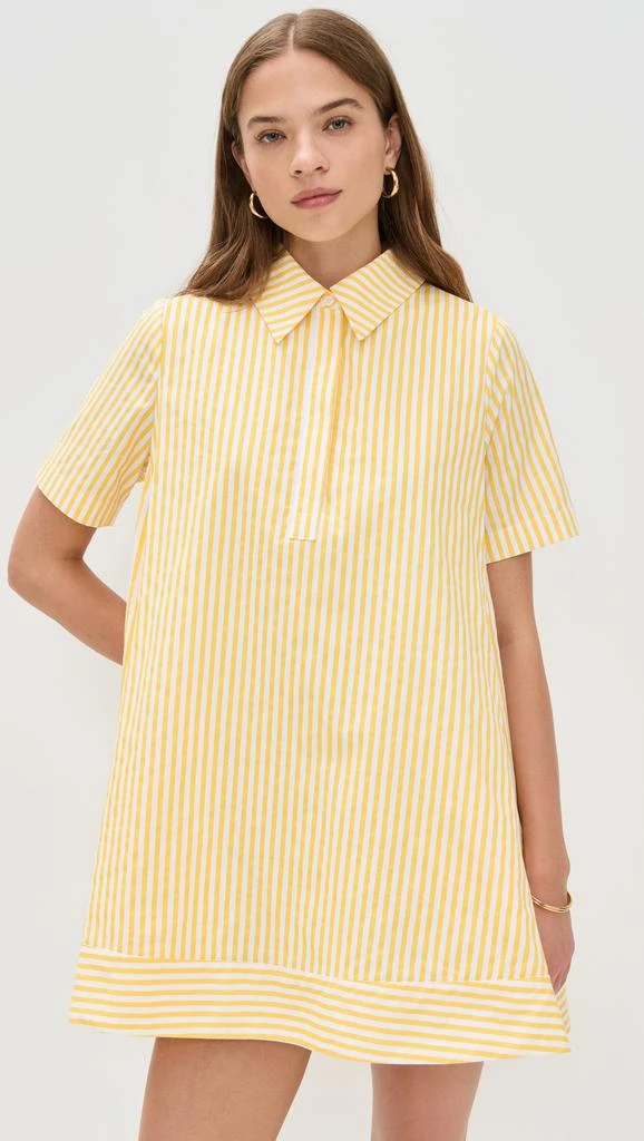 English Factory Striped Mini Dress 6