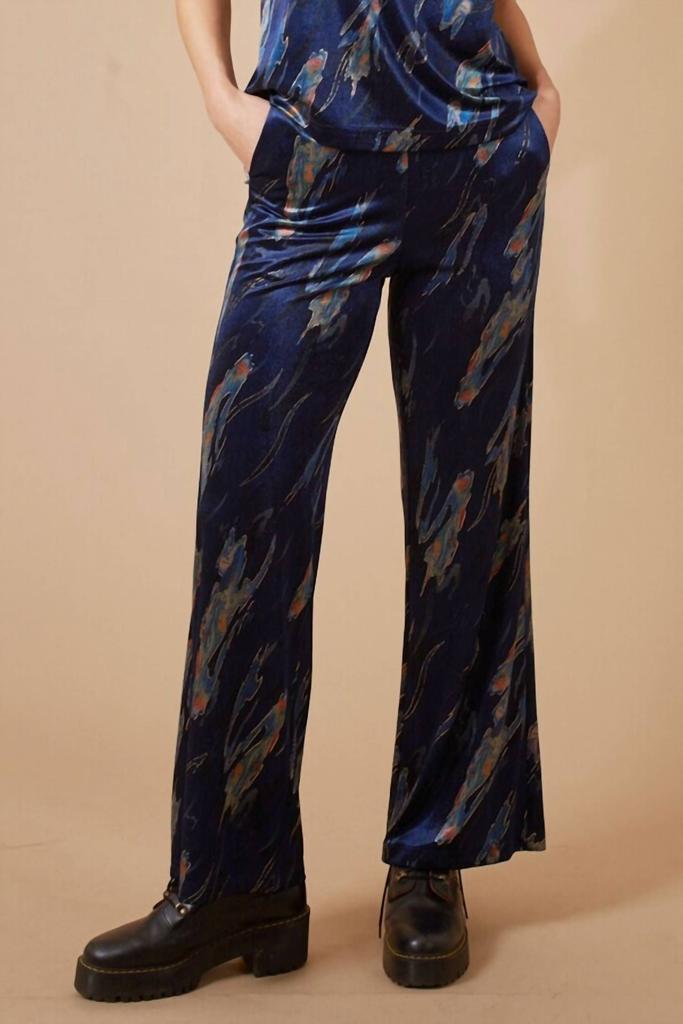 Traffic People Ned Trousers In Blue