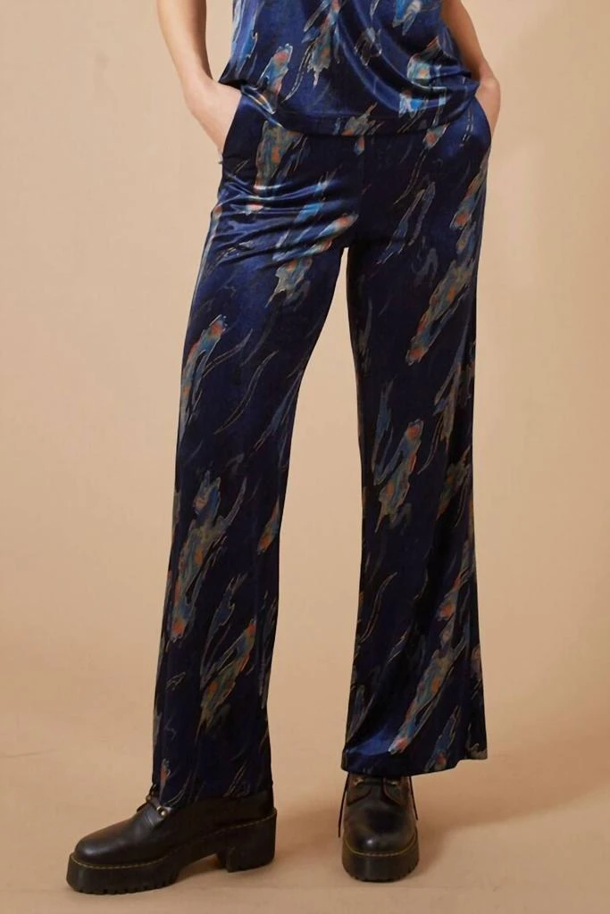 Traffic People Ned Trousers In Blue 1