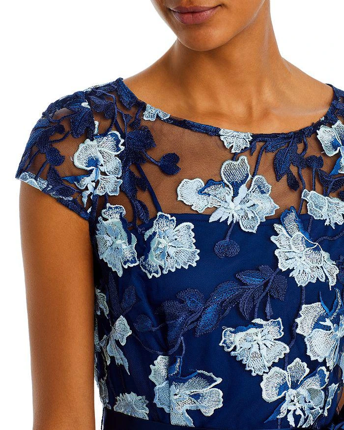 Adrianna Papell Embroidered Sheath Dress 2
