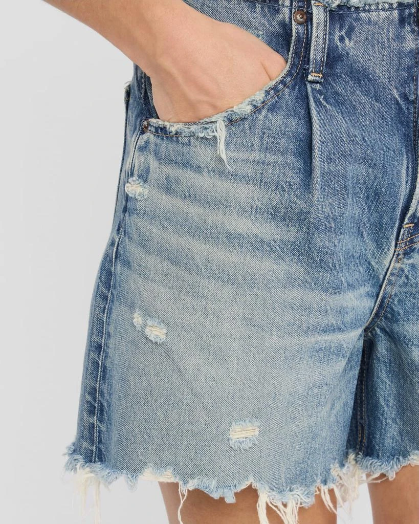 MOUSSY VINTAGE Ludlow Distressed Denim Shorts 5