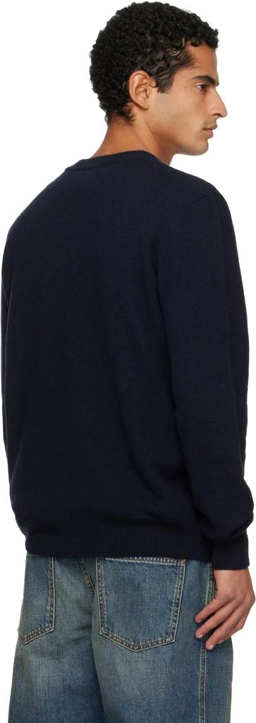 Balmain Navy Eco-Cashmere Sweater 3