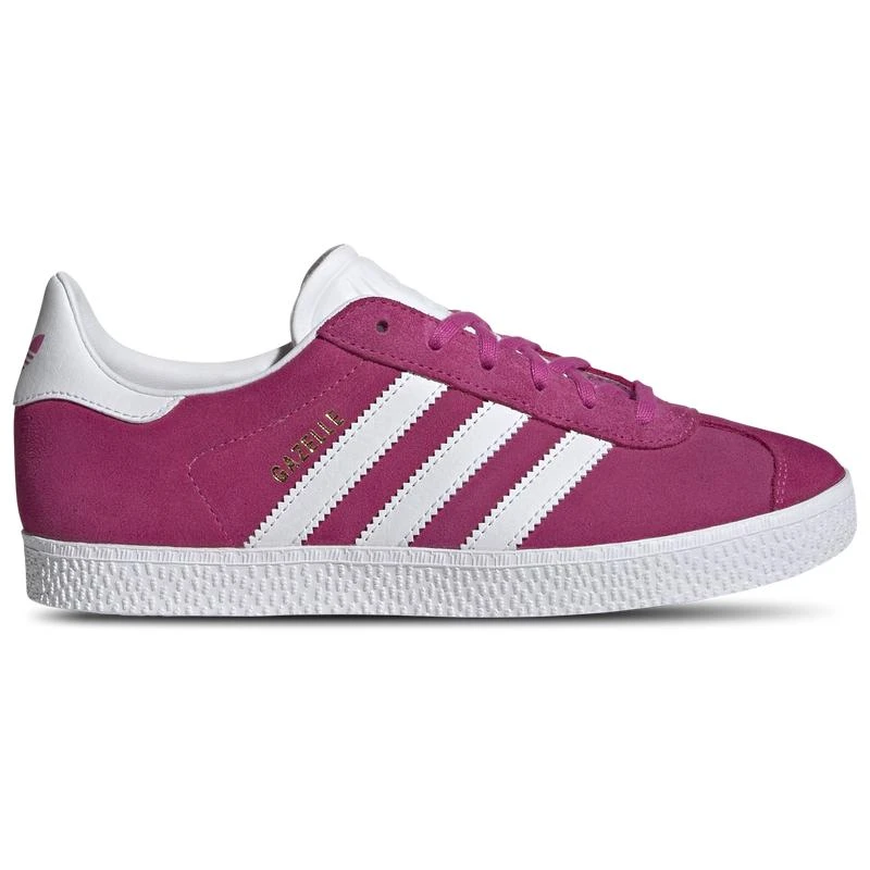 adidas gazelle silver green womens adidas Kids' Grade School Gazelle Shoes, Size 4, Ink/White main image 0
