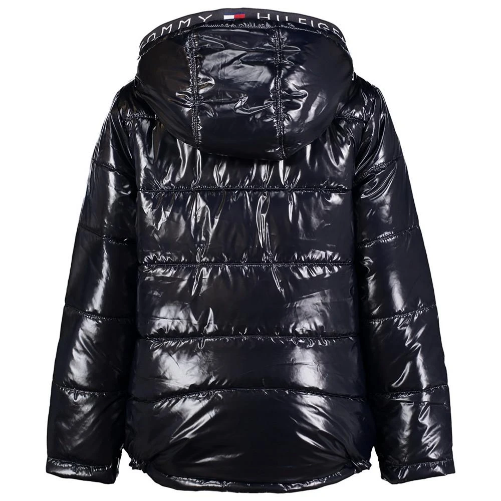 Tommy Hilfiger Toddler Boys High Shine Hood Logo Puffer Jacket 2