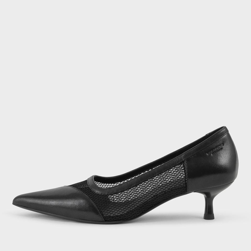 Vagabond VAGABOND WOMEN'S LYKKE LEATHER/MESH KITTEN HEELS