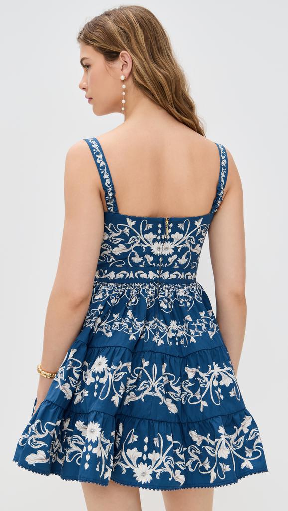 Agua by Agua Bendita Lima Mini Ribbons Dress
