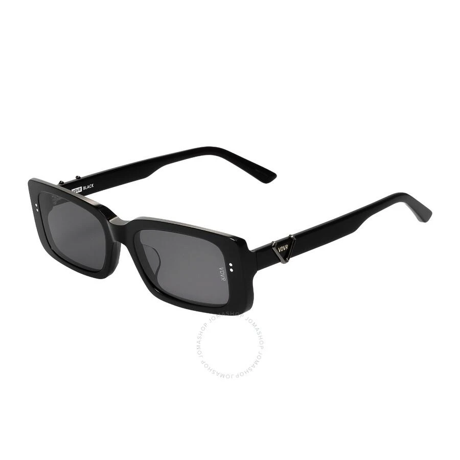 Vedi Vero Grey Rectangular Unisex Sunglasses VRCA01 BLK 53 1