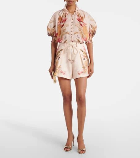 Zimmermann Ascension shirred floral blouse 2