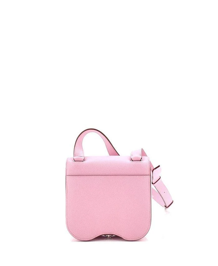 Pre-Owned HERMÈS Pre-Owned Hermes Mini Della Cavalleria Shoulder Bag Epsom 5