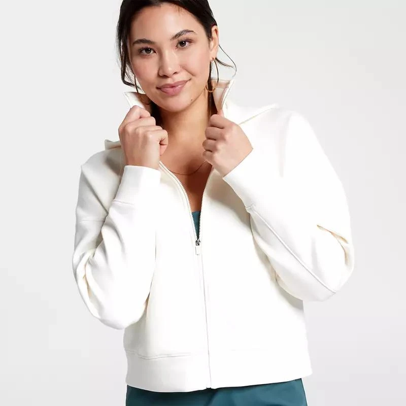 CALIA CALIA Women's Soft Scuba Full-Zip Jacket 1