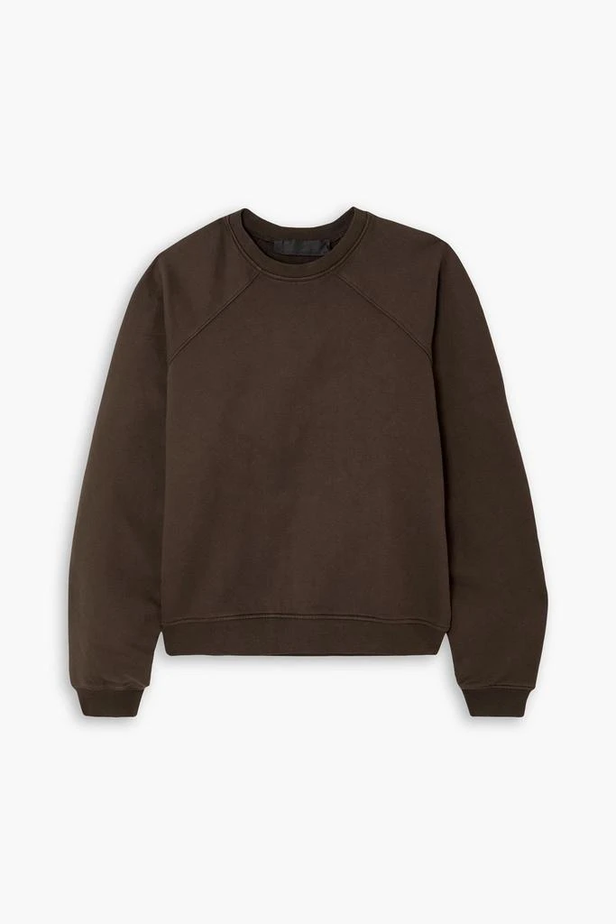 haider ackermann Embroidered cotton-jersey sweatshirt 1
