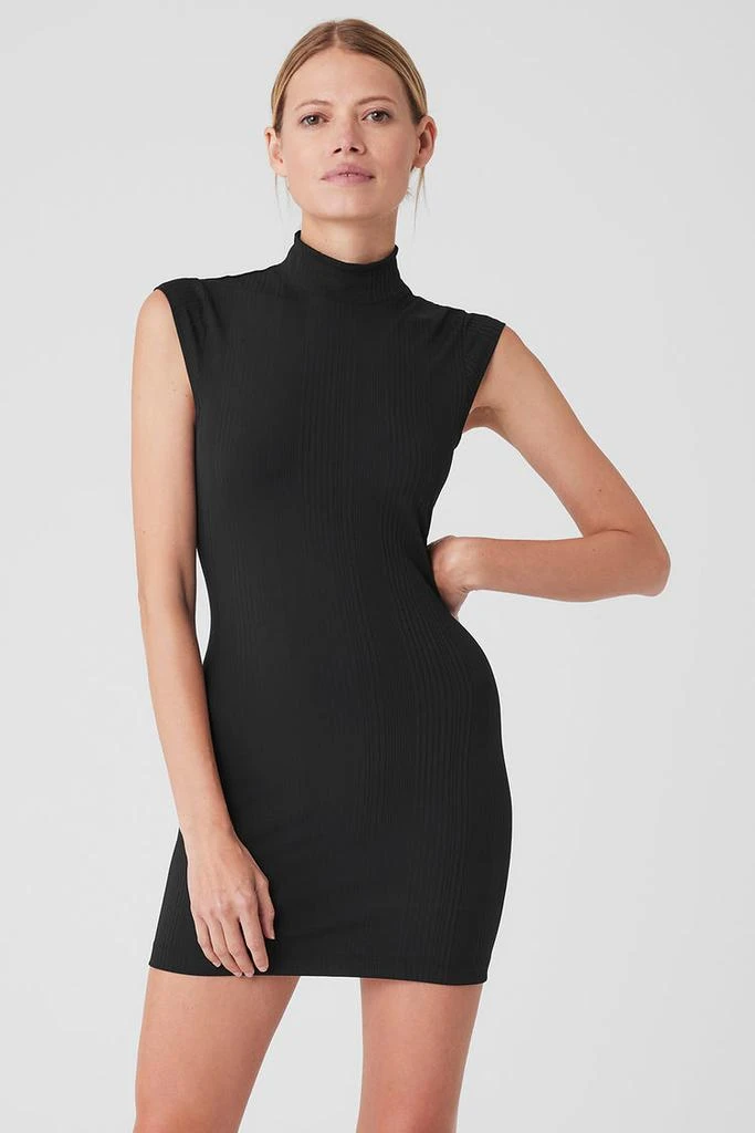 alo black dress Eileen Fisher Silk Crepe de Chine Easy Dress in Teal