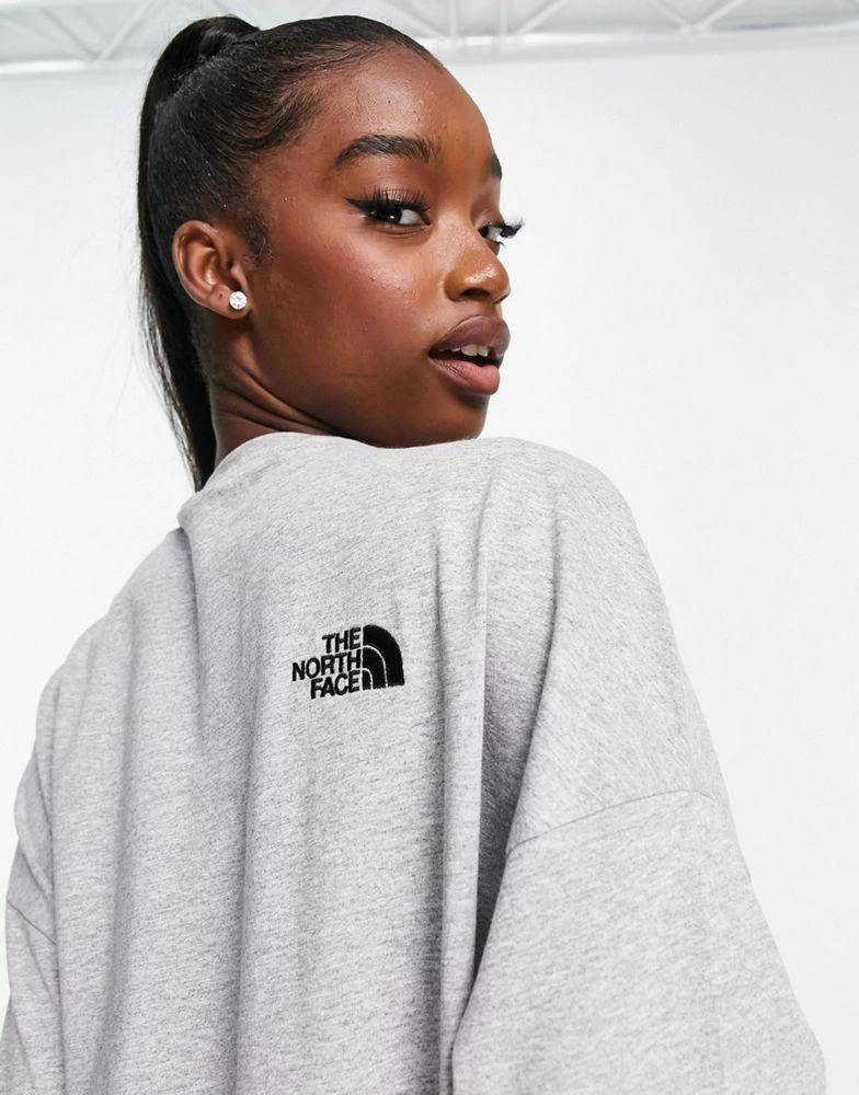 The North Face The North Face t-shirt dress in grey Exclusive at ASOS 2