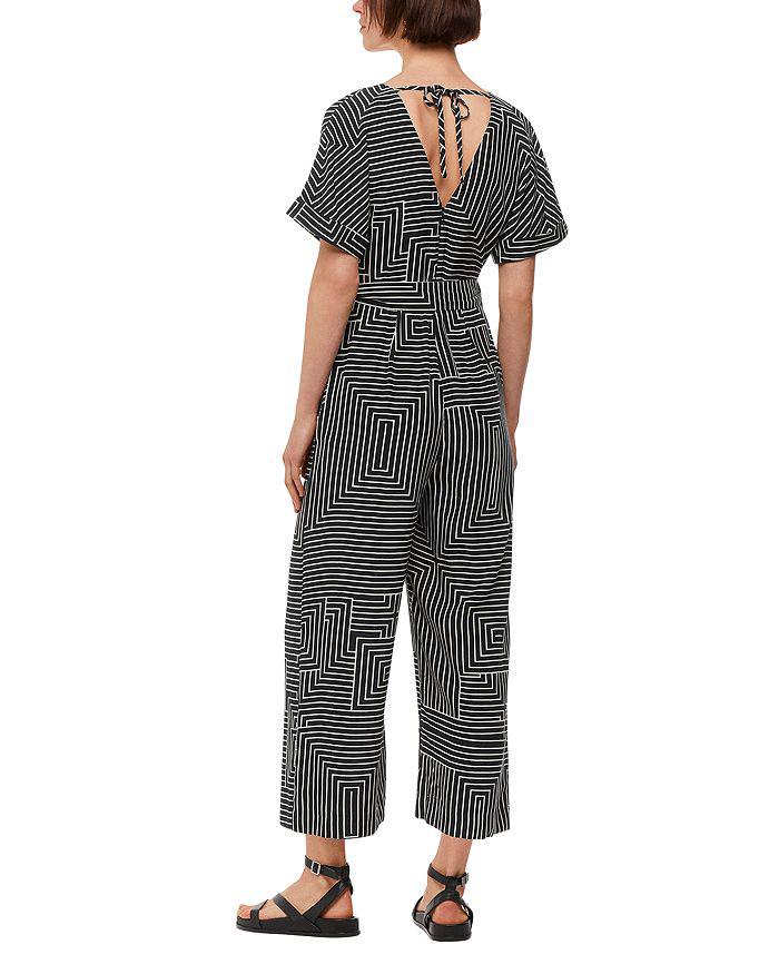 Whistles Angled Stripe Jumpsuit