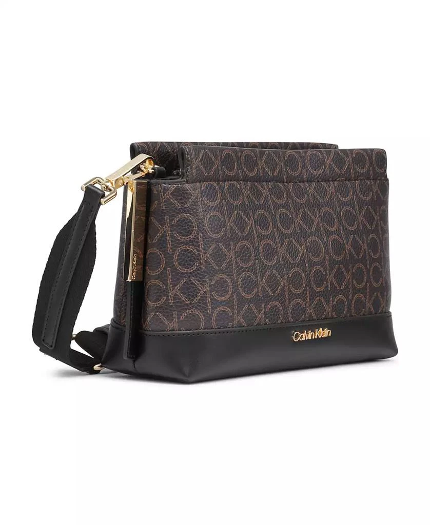 Calvin Klein Bianca Signature Adjustable Crossbody Bag 3