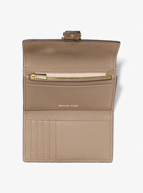 Michael Kors Nolita Medium Pebbled Leather Tri-Fold Wallet 2
