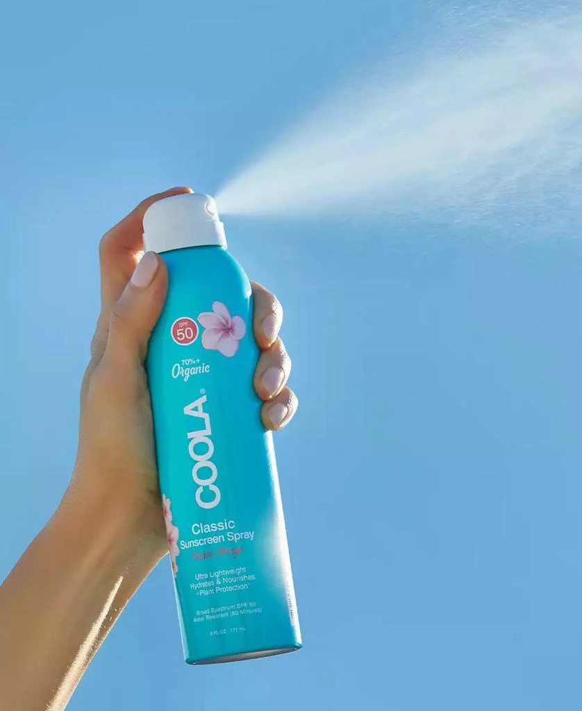 Coola Classic Body Sunscreen Spray SPF 50 - Guava Mango, 6 oz. 2