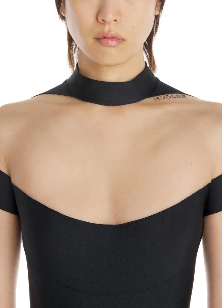 Mugler Illusion neckline bodysuit 5