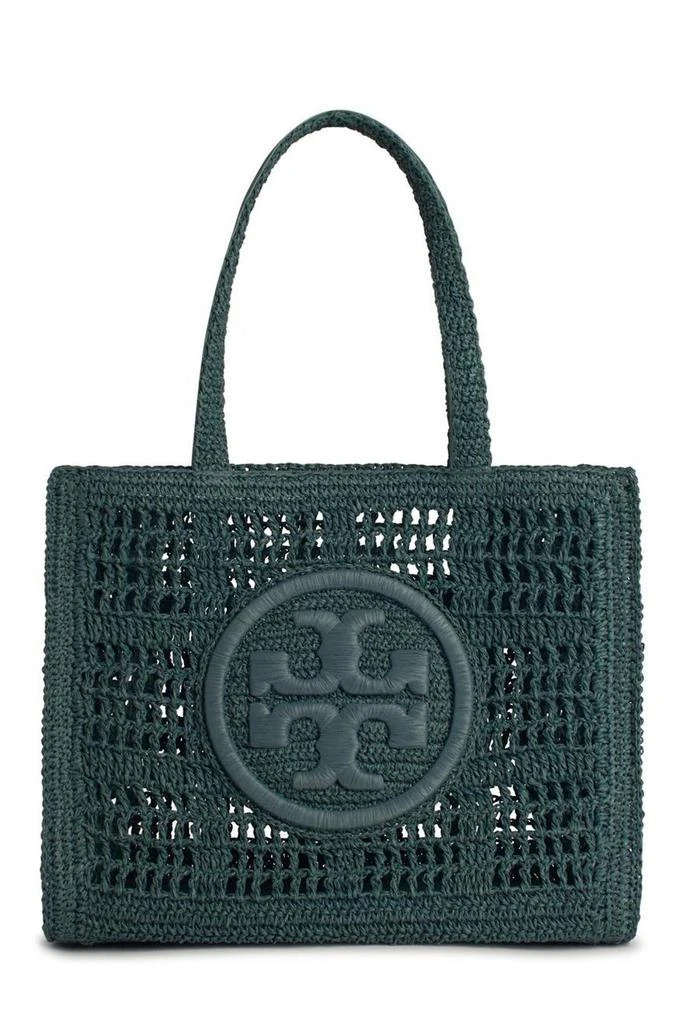 Tory Burch Tory Burch Ella Hand Crochet Small Tote Bag 1