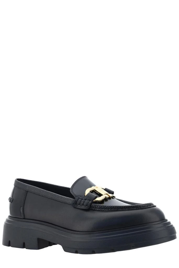 Salvatore Ferragamo Ferragamo Logo-Engraved Mocassins 2