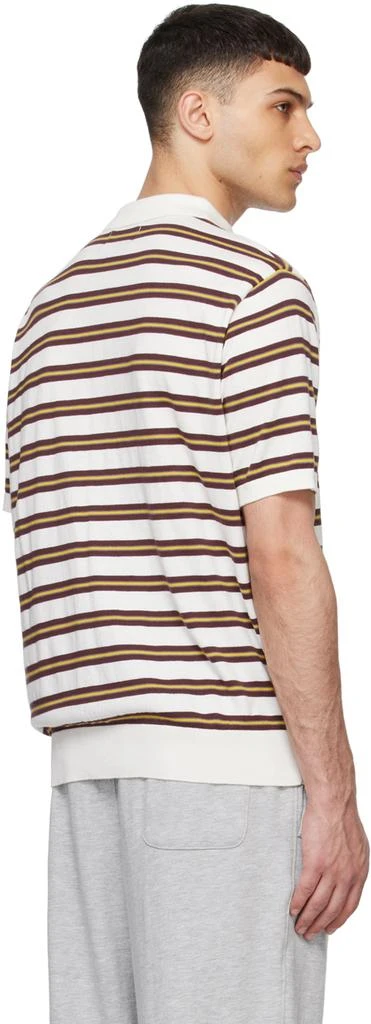 thisisneverthat White Striped Polo 3