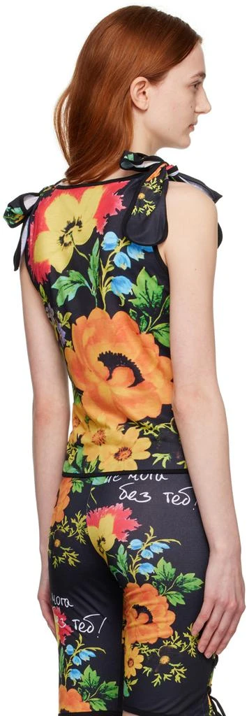 CHOPOVA LOWENA SSENSE Exclusive Black Tank Top 3