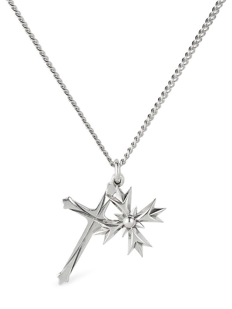 EMANUELE BICOCCHI Eb Crest & Cross Necklace