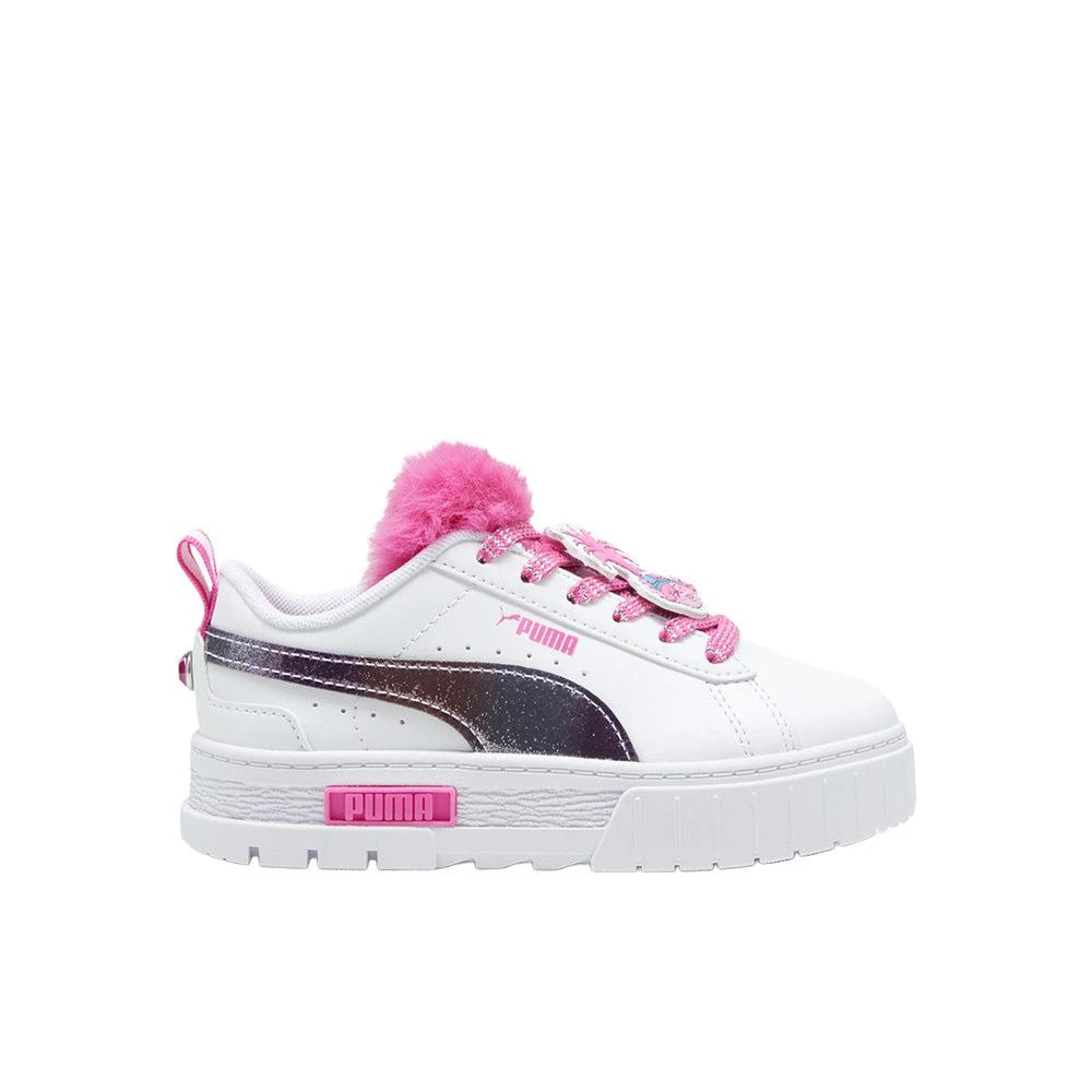 Puma PUMA X TROLLS Mayze Glitter Platform Sneakers (Little Kid)