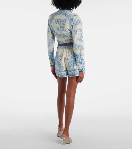 Versace Underwater Barocco crop top 3