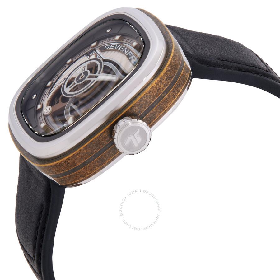 Sevenfriday P-Series Skeleton Diamond Automatic Watch PS2/01
