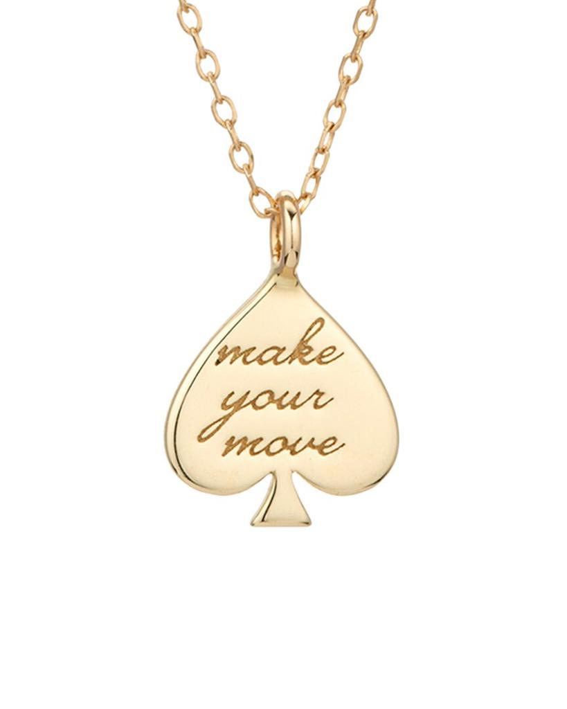 Adina Reyter 14K 0.08 ct. tw. Diamond Make Your Move Spade Necklace