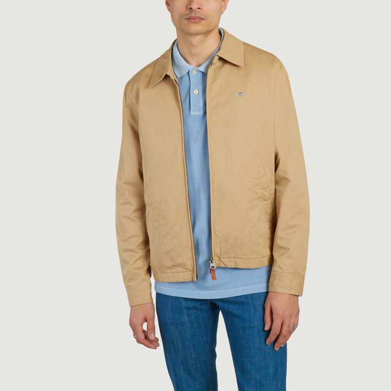 Gant Windcheater Cotton Jacket DARK KHAKI GANT